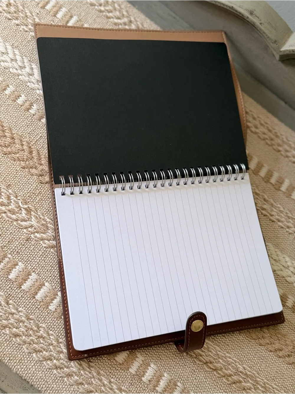 Coach Signature Canvas Notebook Cover & Pencil Case in Tan/brown  New